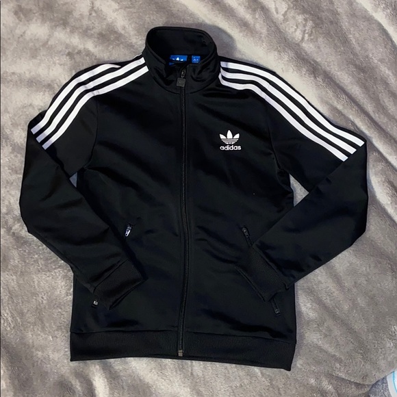 Adidas Black Track Jacket - Picture 2 of 4
